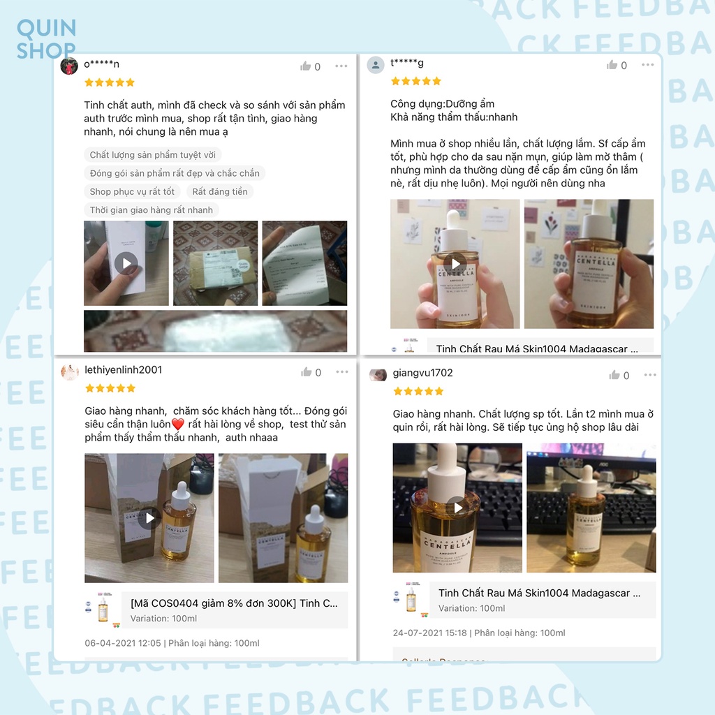 Tinh Chất Rau Má Làm Dịu Da Skin1004 Madagascar Centella Asiatica 100, Tone Brightening Capsule, Probio Cica Ampoule