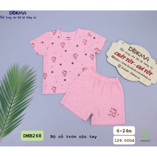 [Dokma] Bộ cổ tròn cộc tay DMB268