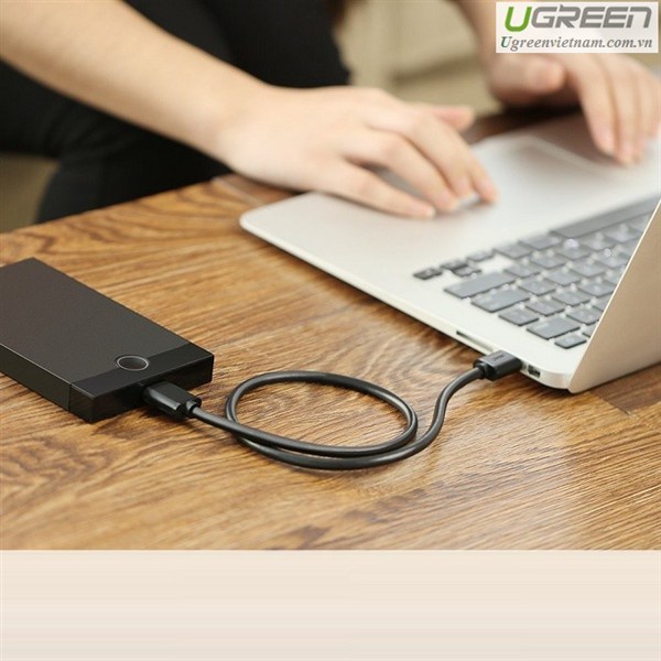 Dây cáp USB 3.0 sang Micro B dài 1m chính hãng Ugreen UG-10841 cao cấp