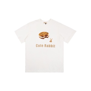Áo thun tay lửng form oversize | CUTE RABBIT TEE | Secodee