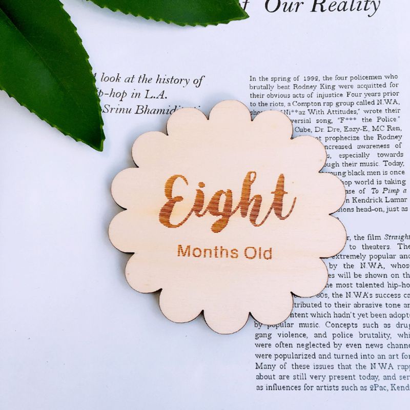 Bộ Thẻ Ảnh Kỷ Niệm Dành Cho Bé Sơ Sinh 0-12 Tháng Tuổi