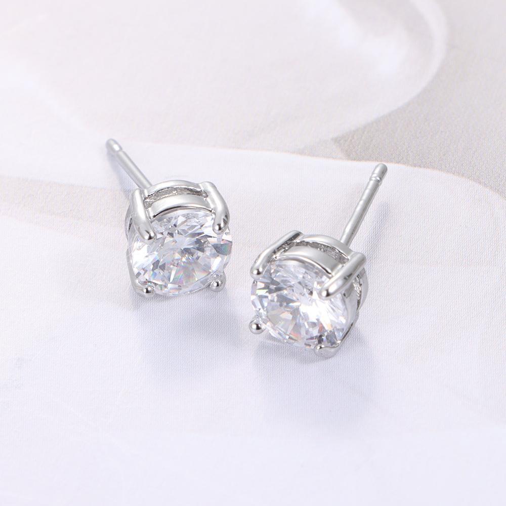 Bông Tai Hình Vuông Thời Trang Dành Cho Nam Nữ