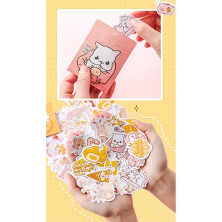Set 45 hình dán sticker decal trang trí