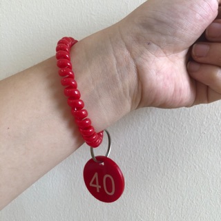 ( Co san )Móc khoá mica đánh số tủ đồ locker bền đẹp