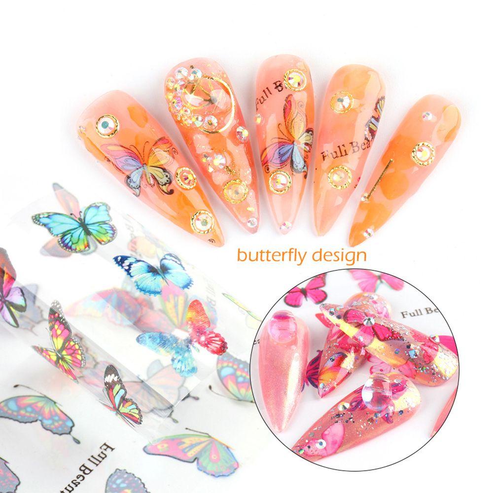 Bộ 10 Miếng Dán Trang Trí Móng Tay Họa Tiết Bầu Trời Sao Thời Trang Mùa Hè