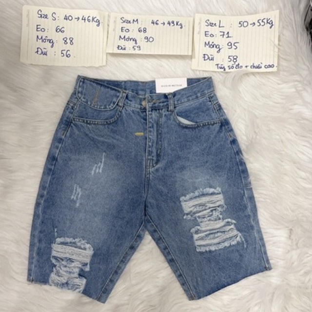 Sale Quần Short Ngố nữ nắp kiểu 1 bên Ms 4056