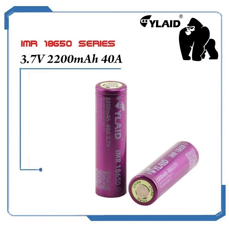 PIN CYLAID  2200mah xả 40A 3,7v chính hãng mới 100% chuyên dụng cho vepa