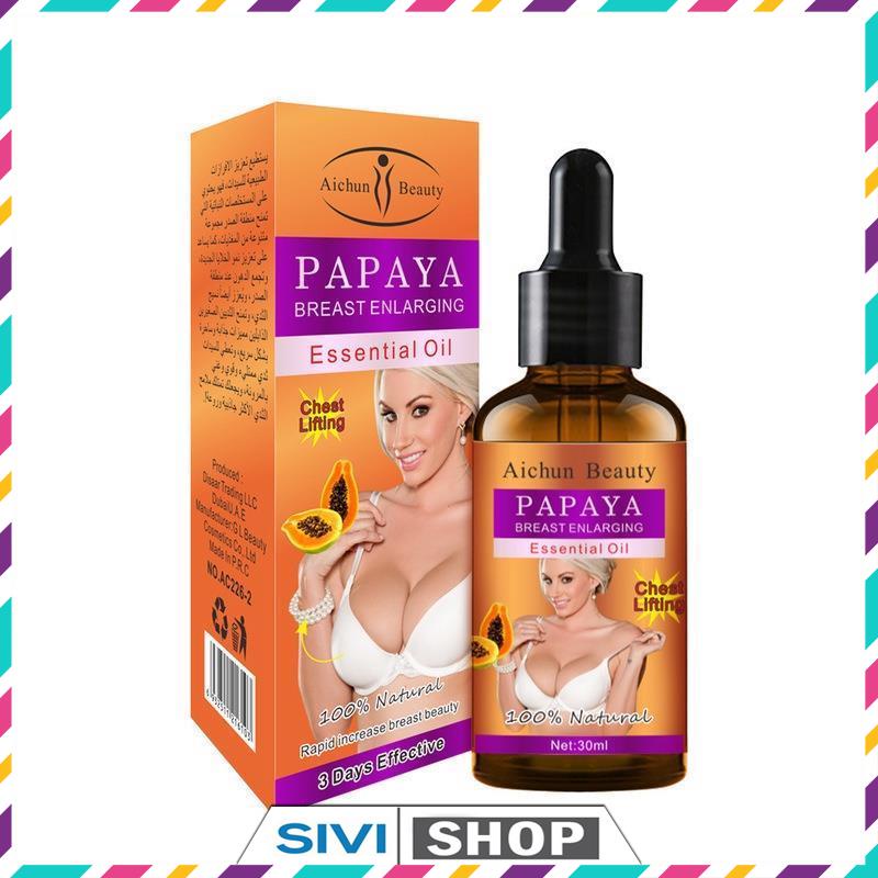 Tinh dầu nở ngực chiết xuất đu đủ Aichun Papaya Breast Enlarging