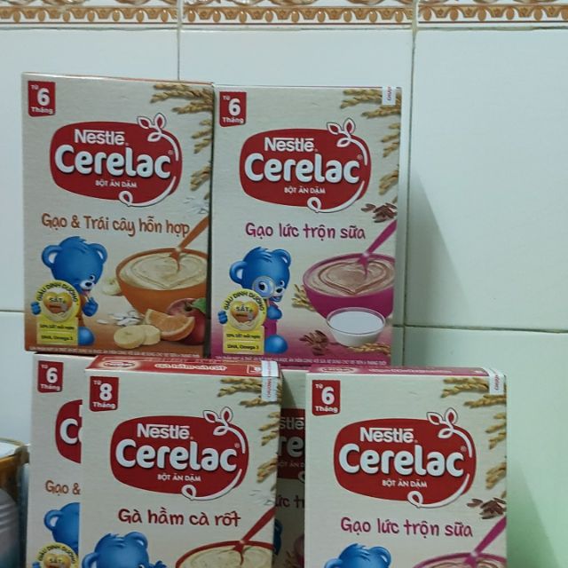 Bột ăn dặm Celelac của Nestle