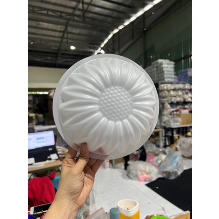 Khuôn Nhựa Đế hoa hướng dương 19cm cao 5