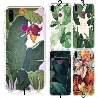 Ốp điện thoại tpu in hình hoa lá xinh xắn cho XiaoMi Redmi Note 7