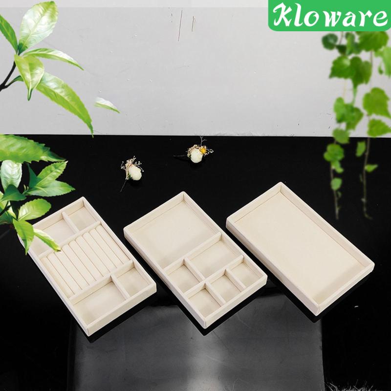 Bộ 3 Khay Trưng Bày Trang Sức / Đồng Hồ / Ngăn Kéo Tiện Dụng Cho Nữ