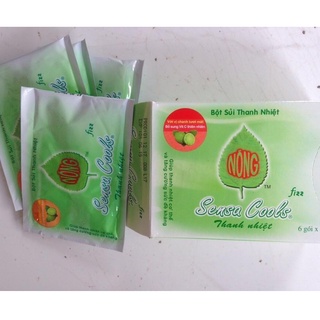 Bột sủi thanh nhiệt sensa cool hộp 6 gói