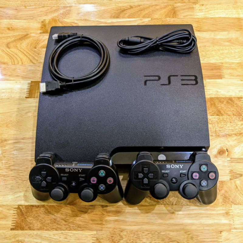 PS3 slim cóp full-games + tay cầm mới + pk  đầy đủ cho ae!