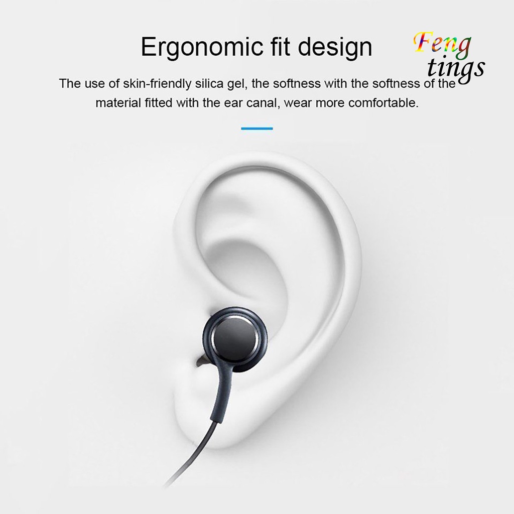 【FT】Mobile Phone Earbud Comfortable 3.5mm Interface Consumer Electronics Noise Isolation Earphone for Music