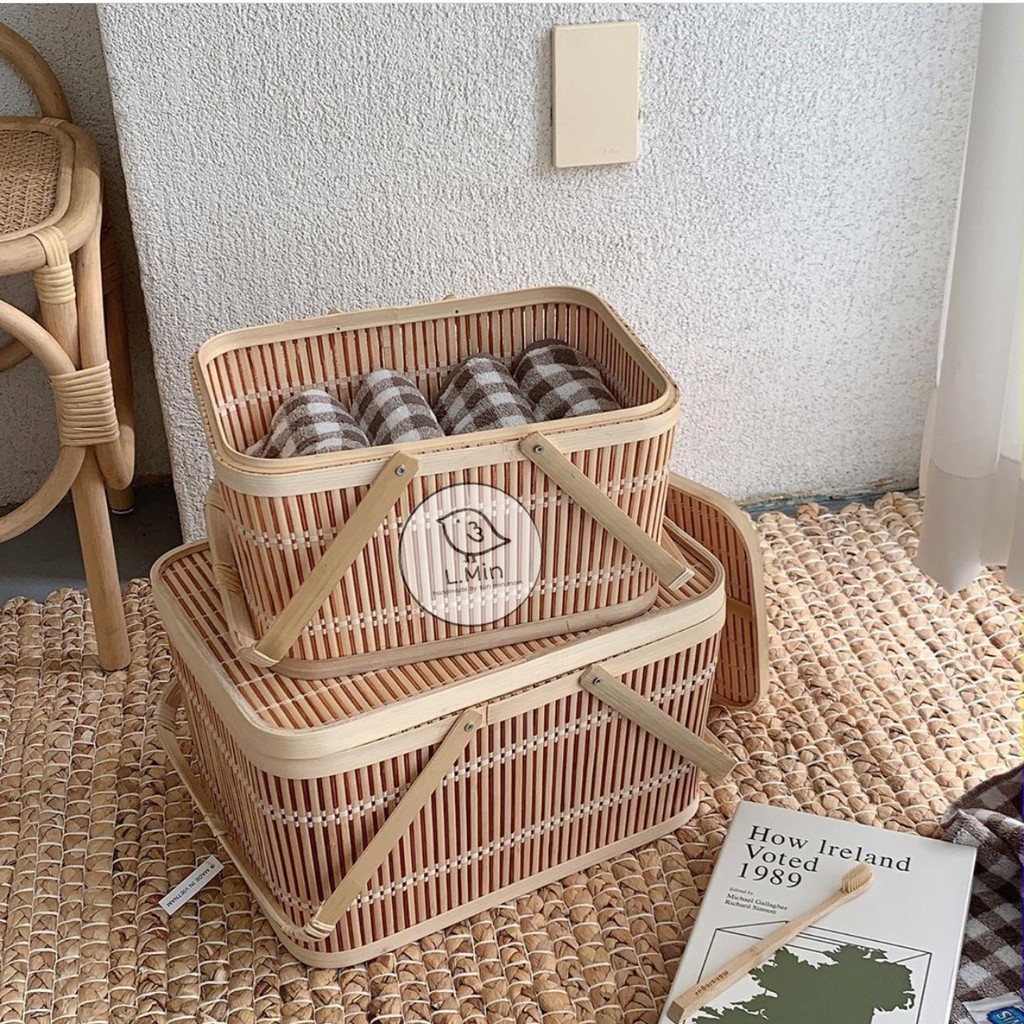 Giỏ mây picnic
