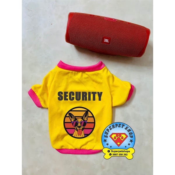ÁO THÚ CƯNG HÌNH CHIHUAHUA SECURITY SIÊU XINH GIÁ RẺ