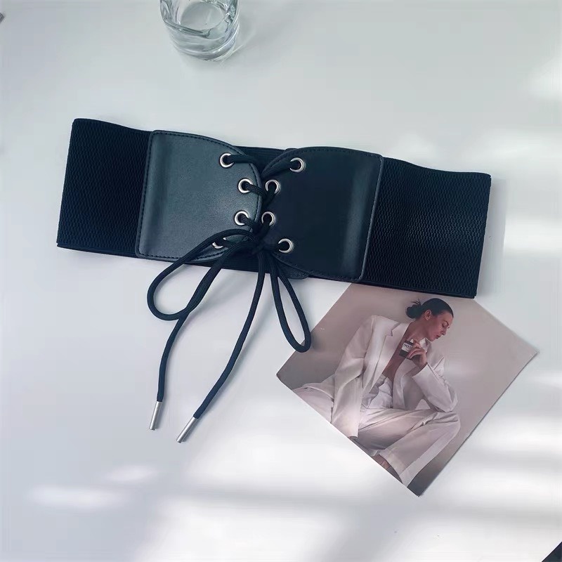 Corset da khóa bấm có bigsize 2 màu bản 10cm ( Cam kết chất chuẩn đẹp)