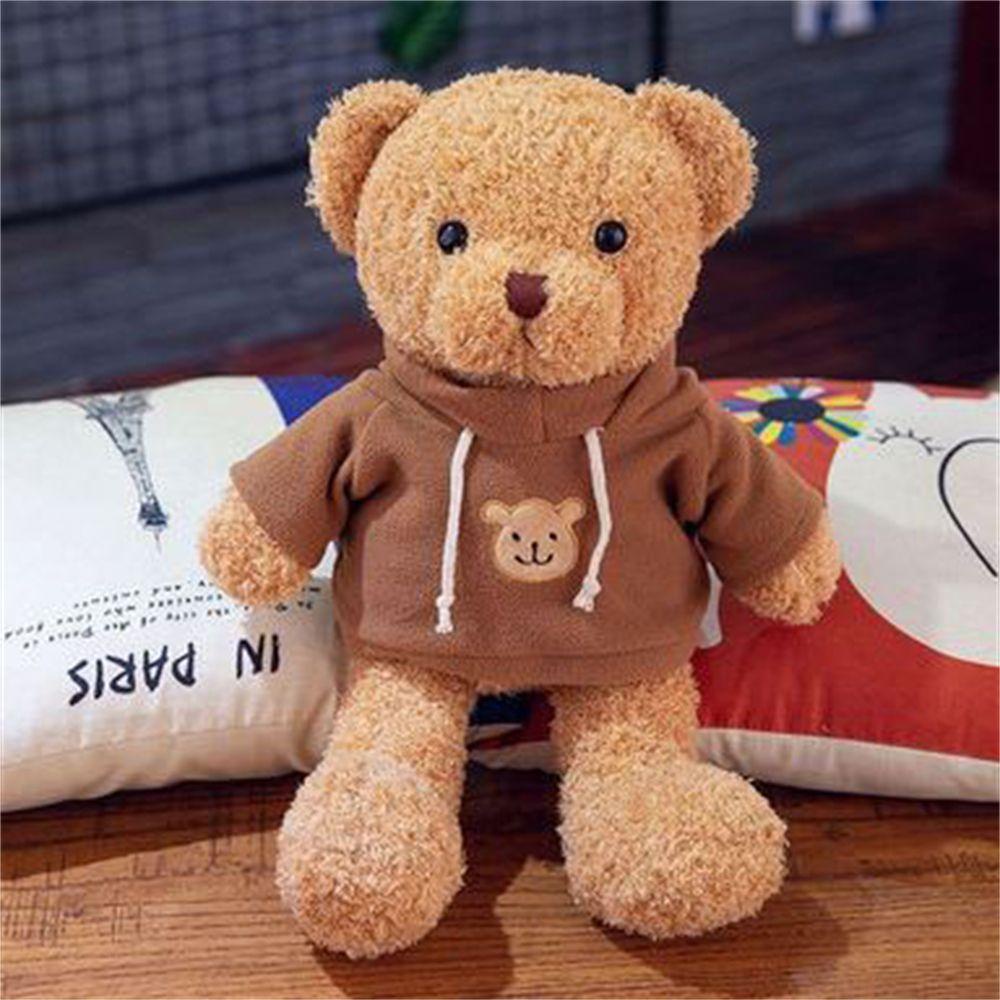 Gấu Nhồi Bông DARNELL Mặc Áo Len Mềm Mại Nhiều Màu Sắc Dễ Thương