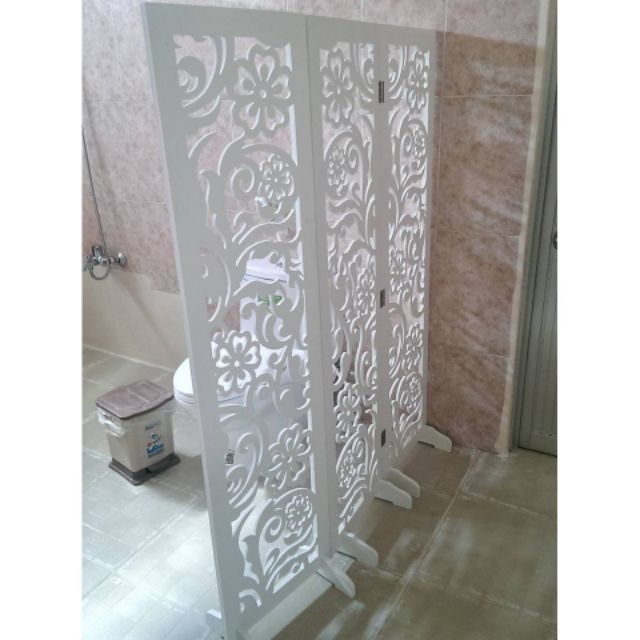 Bình Phong Cúc Rộng 40( giá bán trên 1 cánh kèm chân) chắn phòng hiện đại 2020- IG473 | BigBuy360 - bigbuy360.vn