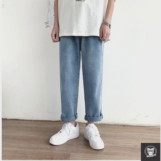 Quần jean nam ống rộng suông đẹp 2021 985 Pon.mens | BigBuy360 - bigbuy360.vn