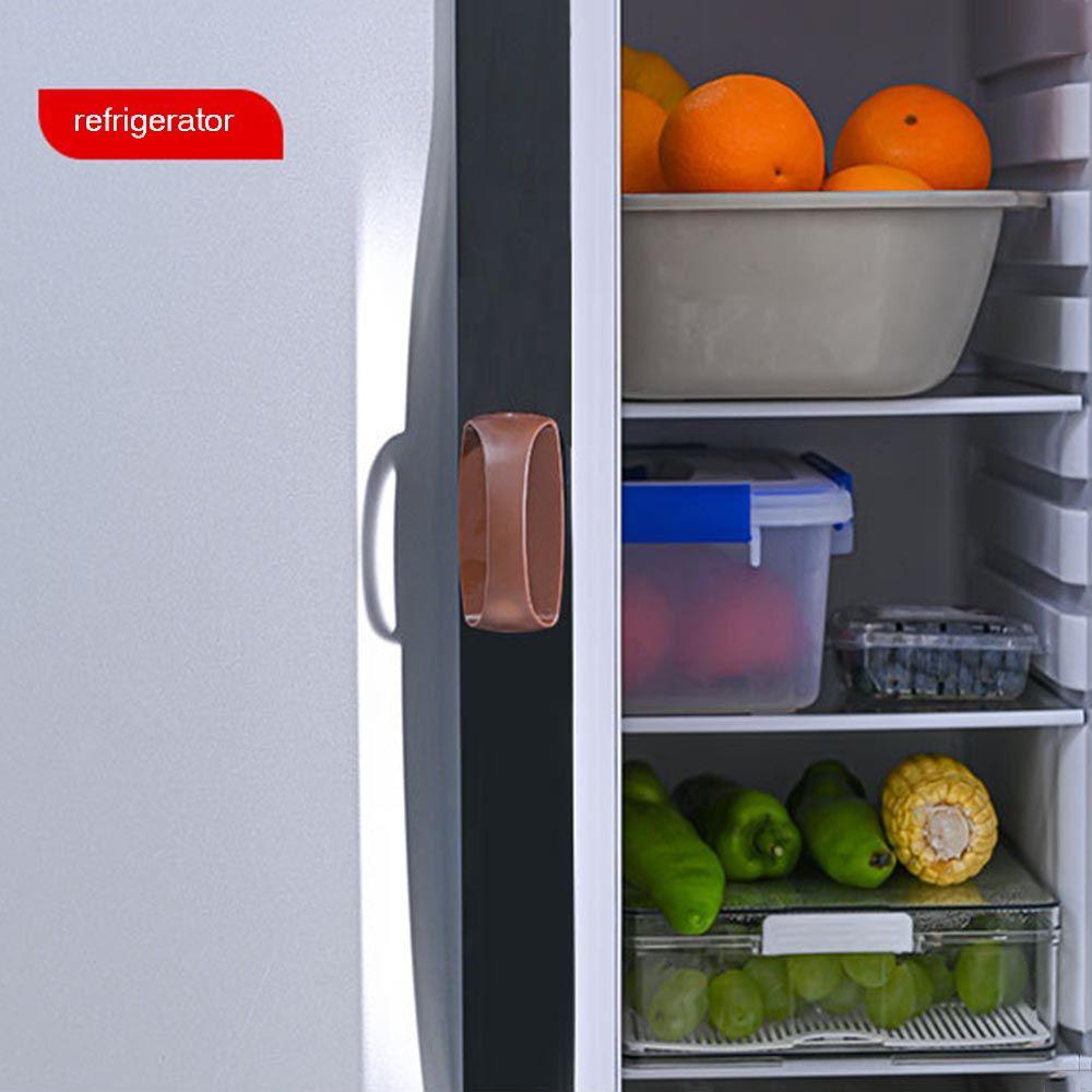 Tay Nắm Cửa Tủ Không Đục Lỗ Tự Dính Tiện Dụng Cho Nhà Bếp