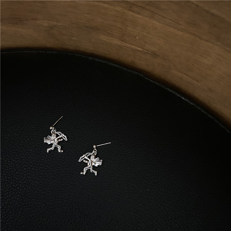 Hoa Tai Dáng Dài Hình Thần Tình Yêu Cupid Cá Tính