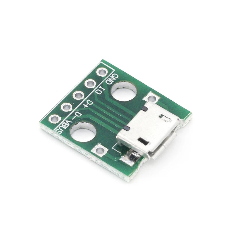 Bảng Mạch Chủ Pcb Loại B Usb-01 Có Công Tắc Chuyển Đổi Từ Cổng Micro Usb Sang Cổng Dip 5pin