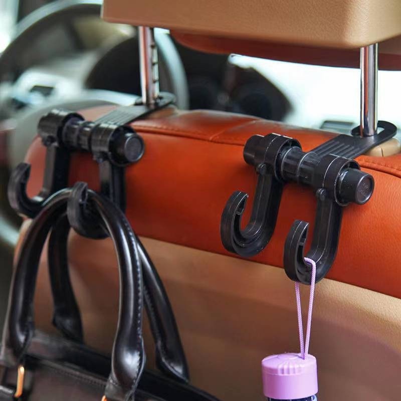 Móc Treo Đồ Gắn Lưng Ghế Xe Hơi Xoay 360 Độ Tiện Dụng ​​Giá Đỡ Đồ Trên Xe Hơi Điều Chỉnh Độ