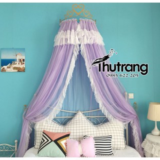 Màn Công Chúa Vương Miện khung Vàng