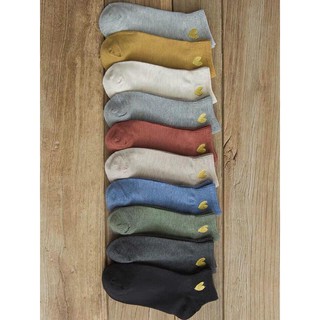 TẤT TIM NỮ CỔ NGẮN ( 10 ĐÔI )