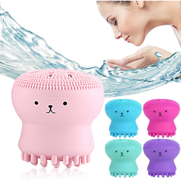 Miếng Bọt Biển Rửa Mặt Hình Bạch Tuộc / Bạch Tuộc