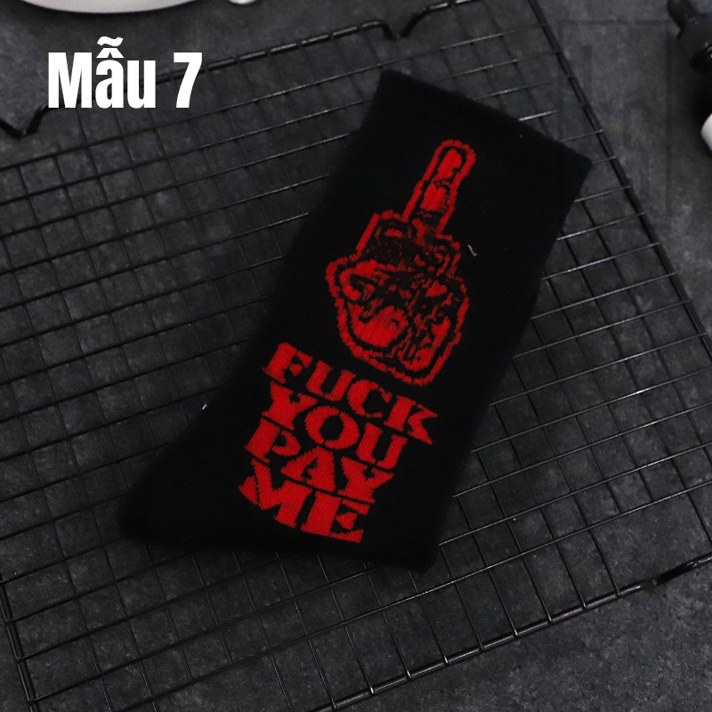 Tất Vớ Phong Cách Thể Thao Cao Cổ CỰC HOT 7 Mẫu