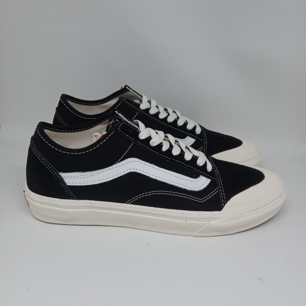 Giày Vans Old Skool 36 Màu Trắng Đen 100% Real Pict Chất Lượng Cao