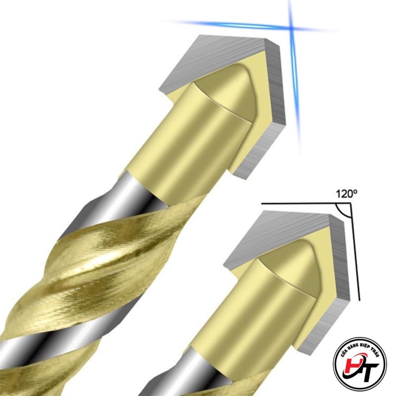 Mũi khoan đa năng kính đá gạch men Kapusi Bộ 5 chi tiết BMKDN-5CT-KPS