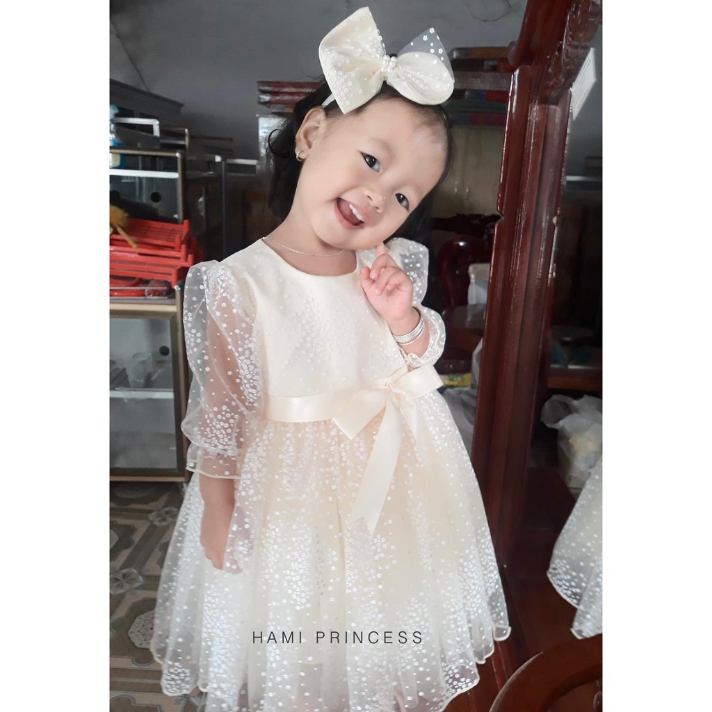 Váy Công Chúa Hoa Nhí Đáng Yêu Cho Bé Gái HAMI PRINCESS ❤️