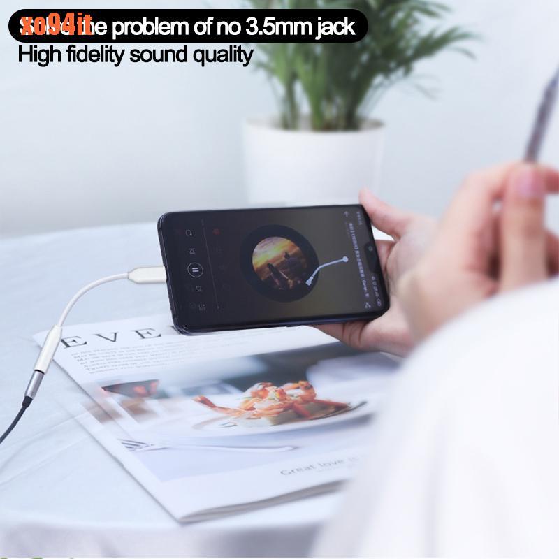 Cáp Chuyển Đổi Âm Thanh Type C 3.5mm Từ USB Sang Tai Nghe 3.5mm