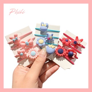 [Mã COPHMGG0D giảm 5% cho đơn từ 40k] 1 Chiếc Dây Buộc Tóc PHIBI Nhiều Màu Dễ Thương Cho Bé Gái