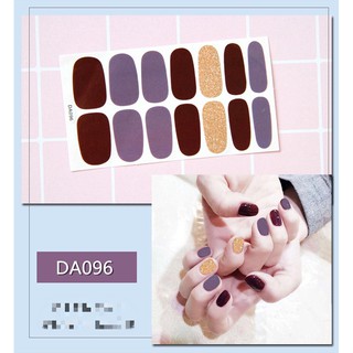 Sticker dán móng tay hình trái tim dễ thương
