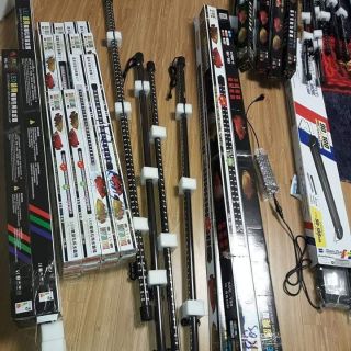 Đèn led 4 hàng bóng Xuanmeilong công suất cao cho hồ cá, XML đèn cá rồng.