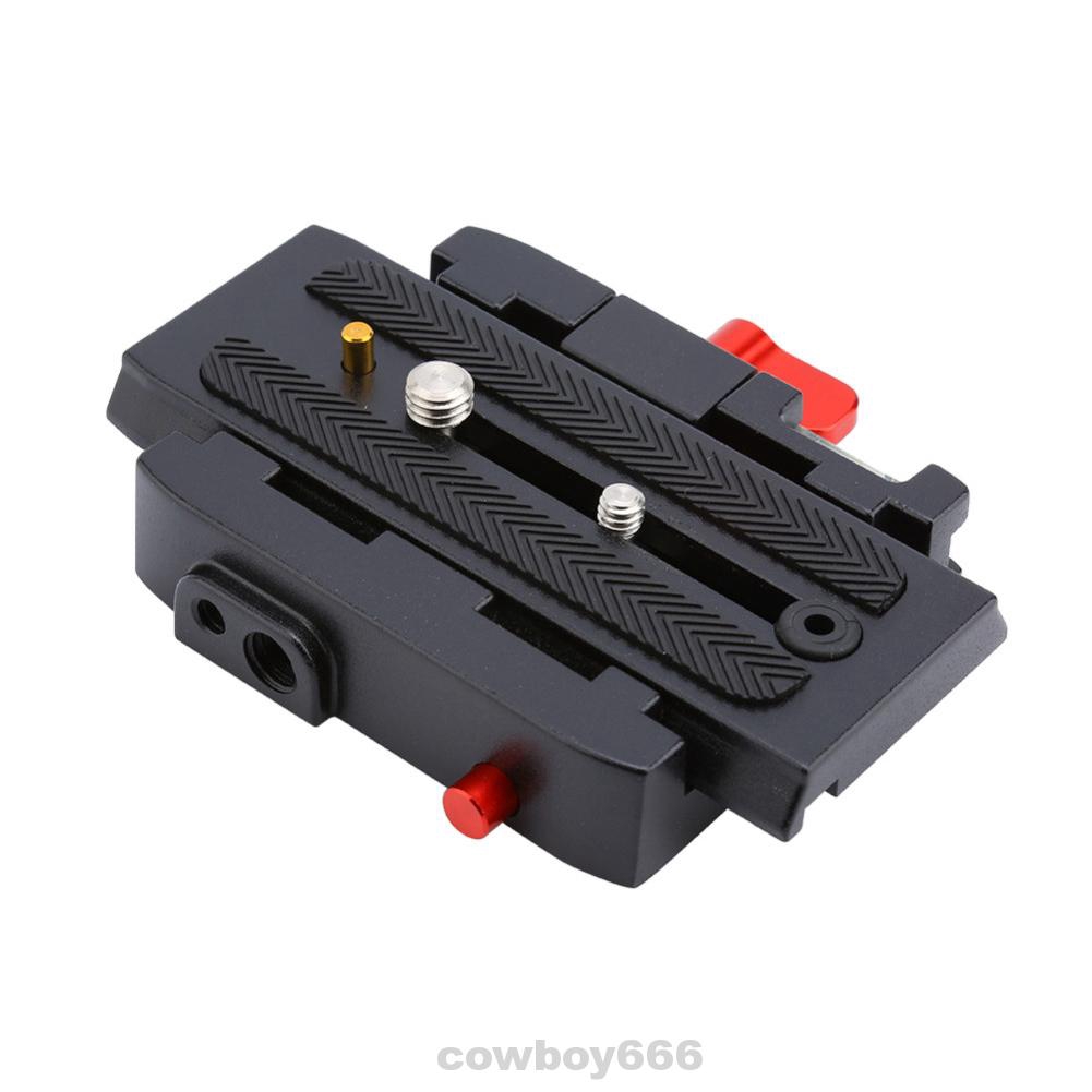 Aluminum Alloy P200 Connect Adapter Mount Quick Release Clamp QR Plate for Manfrotto 500 500AH 701HDV 577 Q5 Tripod