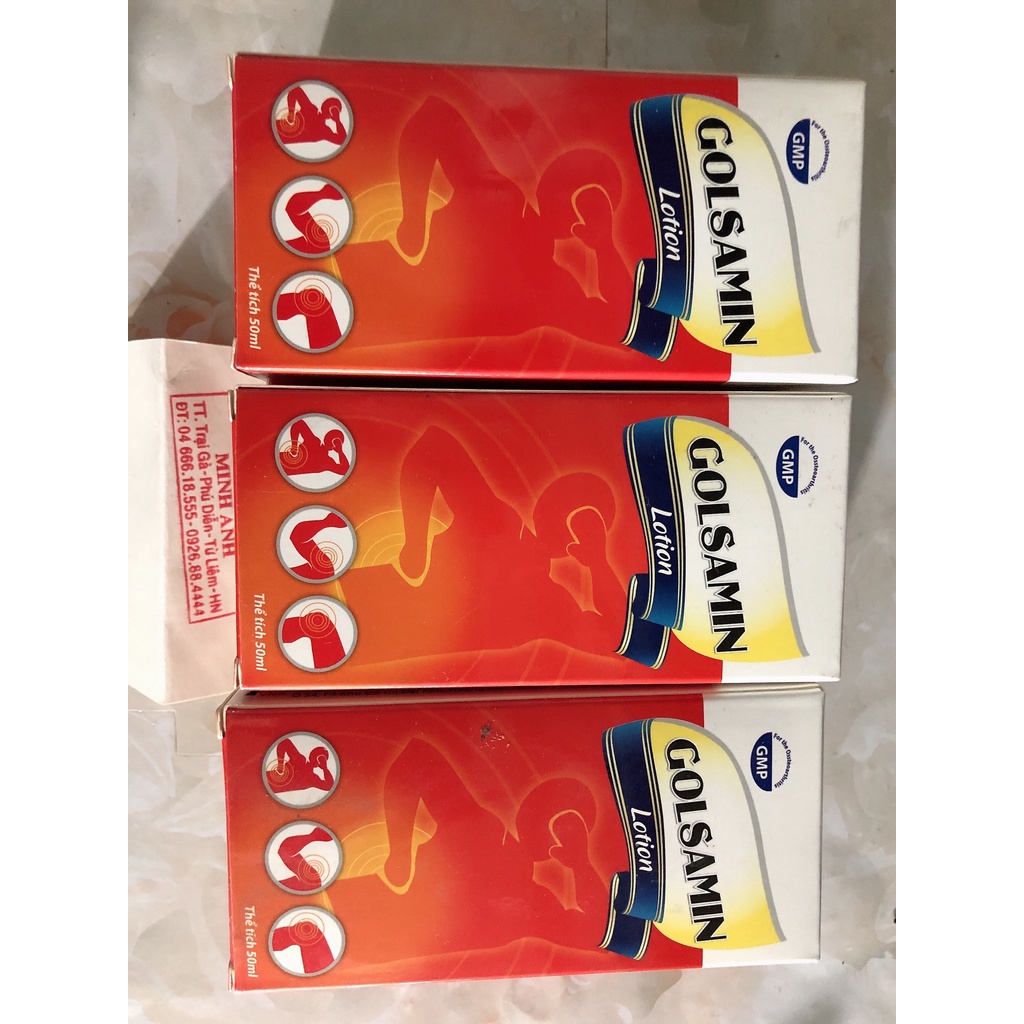 Golsamin GEL - Dầu xoa bóp xương khớp
