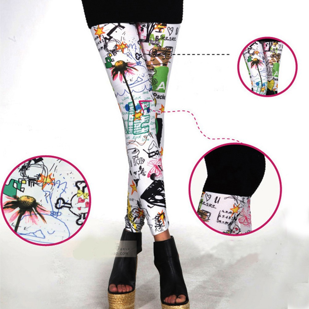 [Mã FASHIONT4WA2 giảm 10K đơn 50K] FREESHIP ĐƠN 99K_ Quần legging họa tiết độc đáo cho nữ | BigBuy360 - bigbuy360.vn