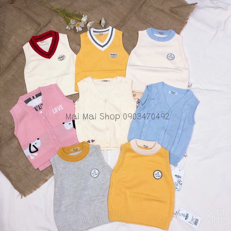 Áo ghile len Quảng Châu bé trai, bé gái