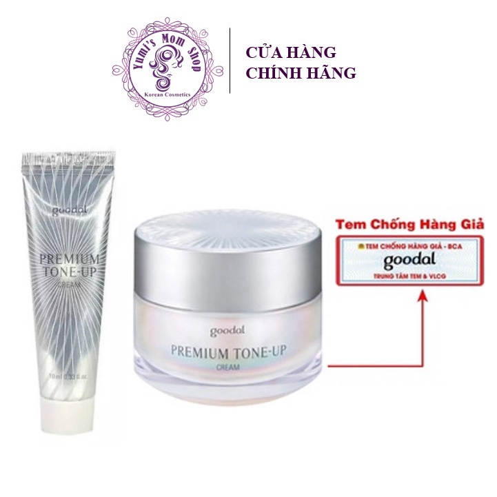 Kem dưỡng trắng da Goodal Premium Snail Tone-Up Cream