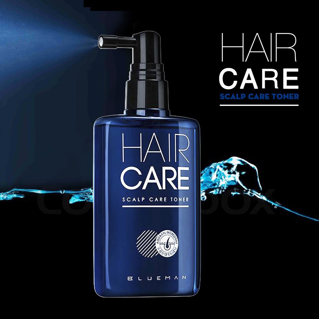 Xịt Dưỡng Da Đầu Nam BLUEMAN Hair Care Dưỡng Ẩm Giảm Khô Cứng Tóc 100ml