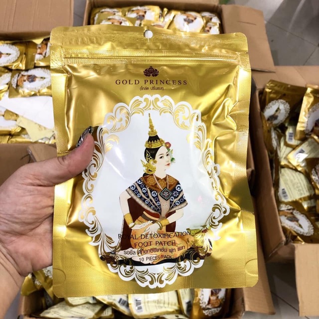 👣CHÍNH HÃNG CÓ TEM - Miếng dán thải độc chân ROYAL | BigBuy360 - bigbuy360.vn