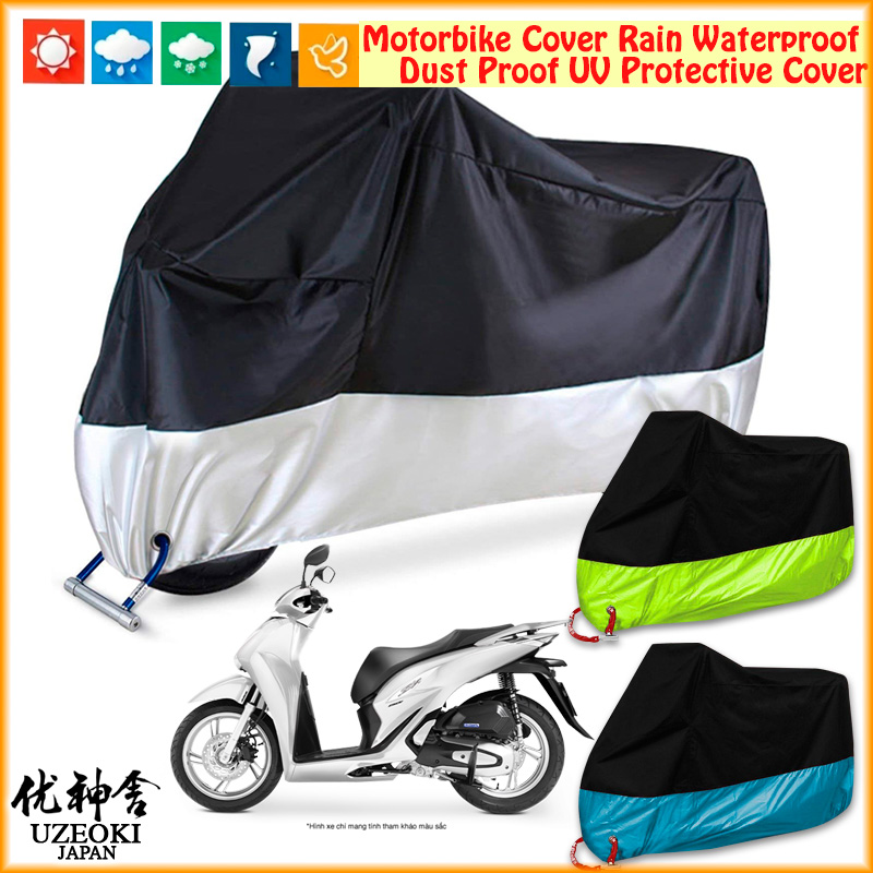 Honda SH 125i 150i Motorcyle Cover Motorbike Cover Nắp đậy xe máy Nắp đậy xe máy Nắp che xe máy Xe máy chống thấm nước che mưa che moto Selimut Động cơ Mưa Chống thấm Bụi Bụi UV Vỏ bảo vệ động cơ Sarung Motor