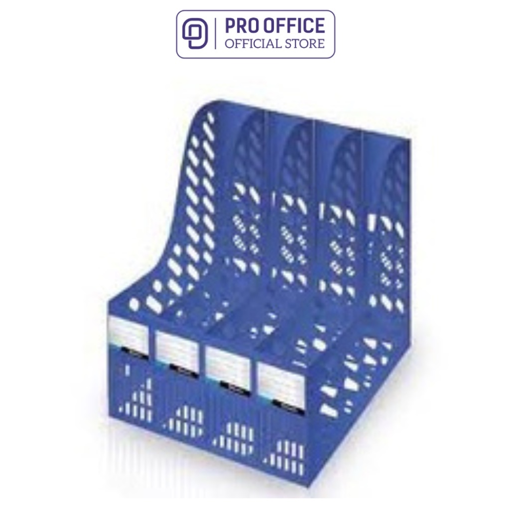 Giá Đựng Tài Liệu PRO OFFICE Làm Bằng Nhựa, Chia Nhiều Ngăn Đựng PO-FB301/FB401/FB402