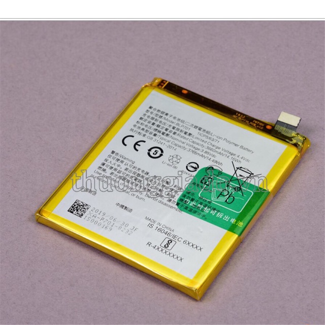 Thay Pin Oppo Reno (6.4 inch)/ Realme X (6.53 inch), BLP701, 3765mAh